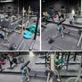 Domyos weights bench, preacher curl, lots of weights Image 4