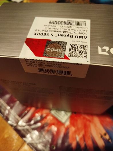 BRAND NEW AMD Ryzen 5 5600X CPU (Factory Sealed Box) + Wraith Cooler