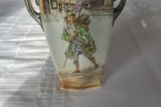 Vintage Royal Doulton "Barnaby Rudge" Twin-Handled Vase (Pattern D2973, c.