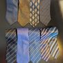 MENS TIES BUNDLE x9 Patterned Striped Polyester Office Formal Neck Tie Job Lot Image 2