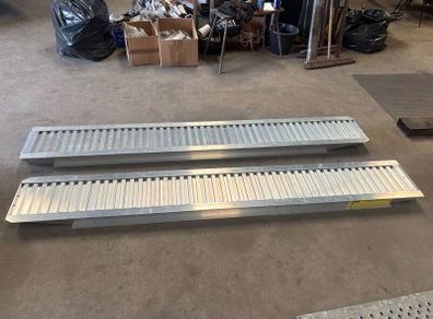 Ifor williams trailer ramps 6ft 8ft steel and alu