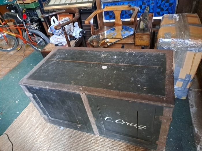 Vintage Wooden Chest