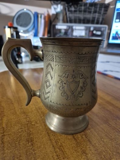 Vintage Brass Cup