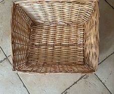 Large wicker basket