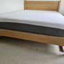 Like-new King Wooden Bed, Mattress and Topper (All Emma brand) 150x200 Image 3