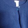 Shrug Navy interwoven with shimmering blue Image 3