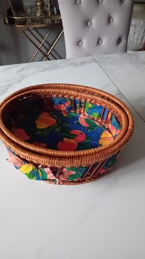 Baskets  x 2 lined