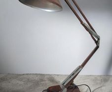 Pair of Vintage Industrial Anglepoise Desk Lamps Work Lights