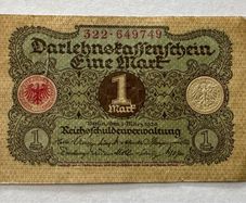 Germany 1 Mark 1920 Banknote
