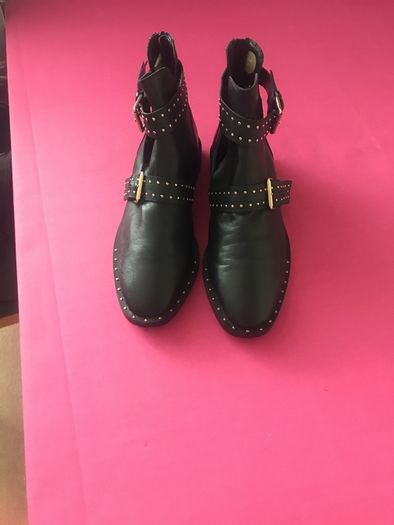 Anle boots  soft leather