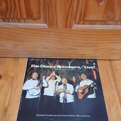 The Clancy Brothers With Robbie O'Connell Live! - LP - Irish Music - Vanguard Records - 1982