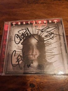 Testament: Demonic CD 1997 -U.S. Pressing (Autographed)