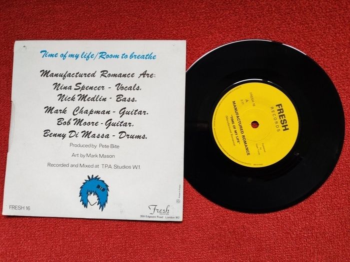 Manufactured Romance - The Time Of My Life 7 inch