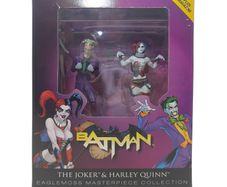 DC Comics The Joker and Harley Quinn Eaglemoss Masterpiece Collection 2 Pack