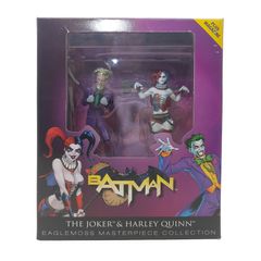 DC Comics The Joker and Harley Quinn Eaglemoss Masterpiece Collection 2 Pack