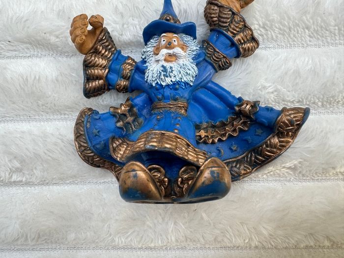 Merlin The Magician approx. 10cm figure wizard Used damaged Please see photos