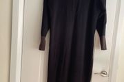 Jaeger black wool dress