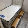 Single bed with mattress, headboard, many colors Image 7