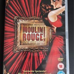 Moulin Rouge. DVD Movie. Staring Ewan McGregor, John Leguizamo & Nicole Kidman