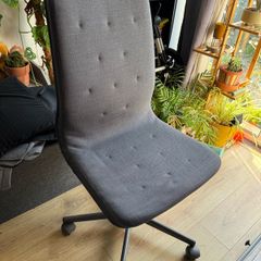 Grey ikea office chair