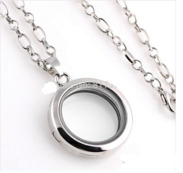 Floating Charm Locket Pendant