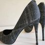 GUESS STILETTOS MULTI high heel sparkly silver shoes RRP 145e UK 6 new & boxed bank holiday sale Image 8