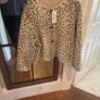 Marks and Spencer faux leopard print soft hair jacket Image 2