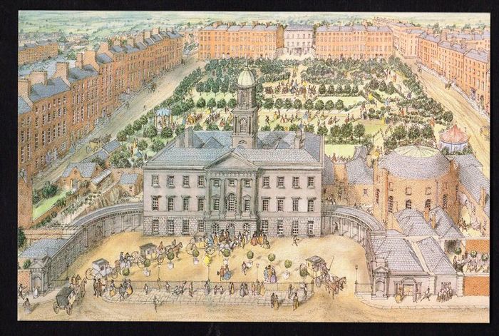 1988 Ireland Dublin Millenium prepaid postcard issued by An Post (set of five)