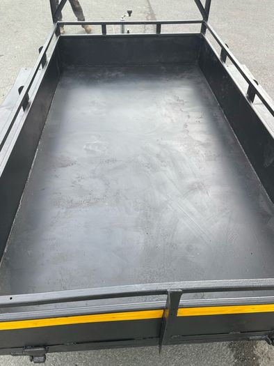 8x4 double axle builders trailer