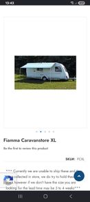 Fiamma caravanstore zip 4m canopy + privacy room