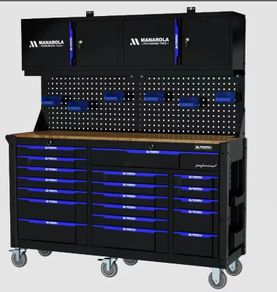 Tool Box 19 Drawers With Back Panel + Cabinets