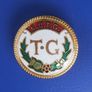 NATIONAL UNION of TOWNSWOMEN'S GUILD (NUTG) - a vintage membership badge in pristine condition (1930's - 1950's) Image 2