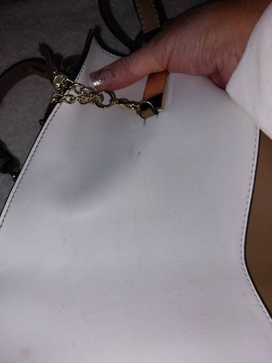 Camel And White Bag