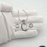Hot Diamonds Designer 925 Sterling Silver Necklace & Earrings Set Image 9