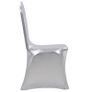 25 pcs Chair Covers Stretch Silver Image 3