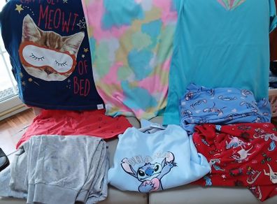 girls pyjamas age 10-11