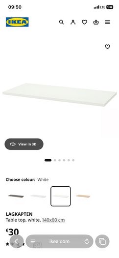 IKEA Table Top