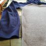 Ralph Lauren Boys Sweatshirt Gray Hoodie Navy Sleeves 10 to 12 Years Large Image 5
