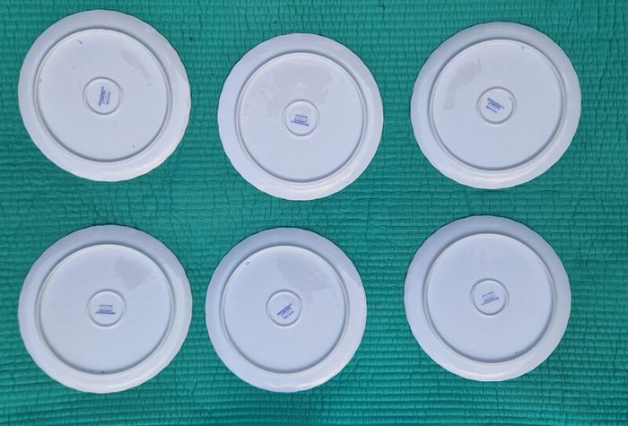 6 Stunning Bernardaud Limoges Marie Louise Plates, 20cm