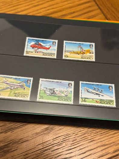 ALDERNEY presentation packs collestion