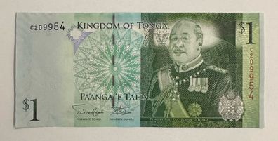 Tonga 1 Pa'anga 2008 Banknote