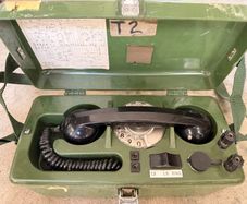 Army field telephone