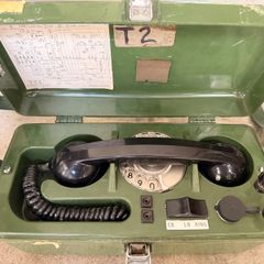 Army field telephone