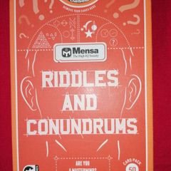 Mensa Riddles & Conundrums Cards
