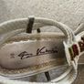 Leather Gino Ventury sandals with embroidery details size 5 Image 9