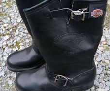 harley Davidson leather boots