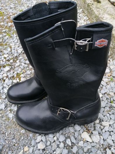 harley Davidson leather boots