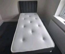 New Stylish single ,Double 4ft, 4ft6, King 5ft And 6ft Superking Sizes Divan Beds Instock. Drawers And Optional Tufted Mattresses Available. Free Delivery