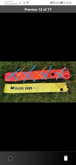 DUI drysuit for sale + Lifting bags