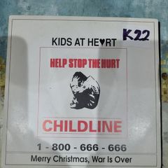 Kids At Heart Merry Christmas War Is Over 7 inch single